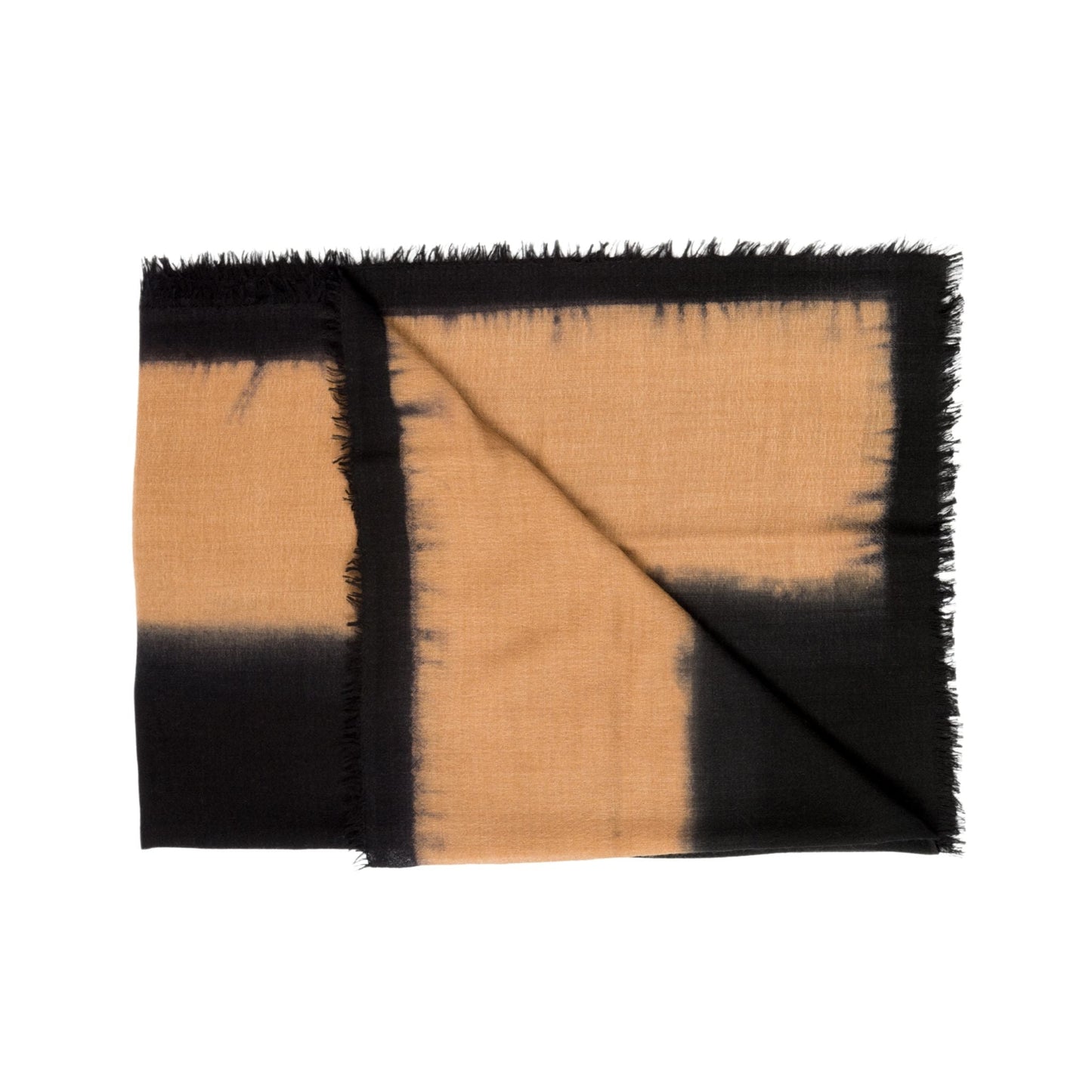 Iris Mink Cashmere Merino Handwoven Scarf