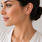 Teardrop Stud Earrings