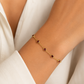 January Birthstone Bracelet — Garnet