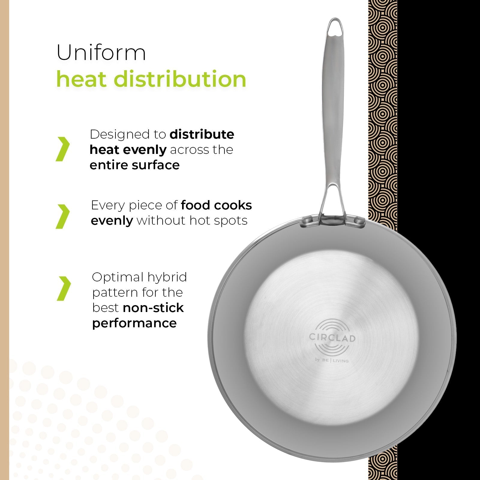 BE | LIVING CIRCLAD Series  Frying Pans