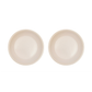 Yuka Deep Plate, Set of 2 in Offwhite