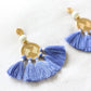 Sol Tassel Earring - Periwinkle
