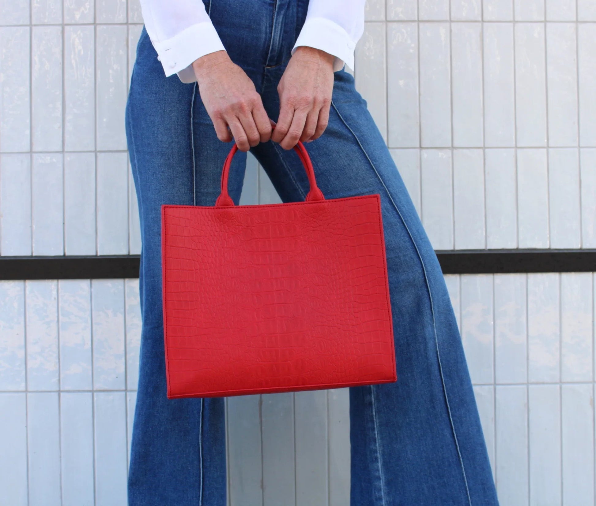 The Adele Handbag Croc