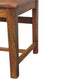Solid Wood Leather Slatted Dining Chair