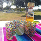 Confetti Rock Tequila Shot Glasses - Set of 6