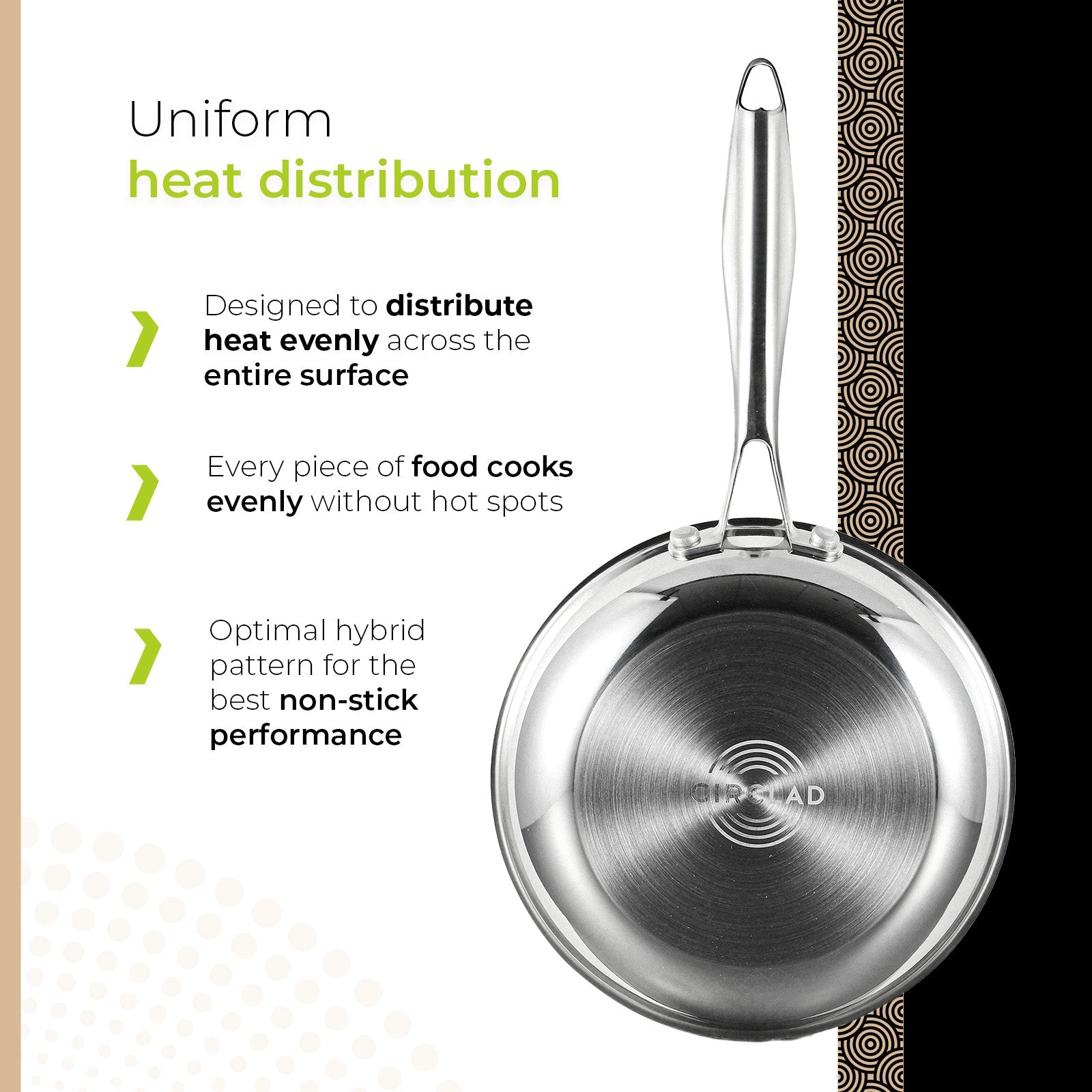 BE | LIVING CIRCLAD Series  Frying Pans