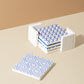 Mediterrenan Patterned Marble Tiles Coasters |  Set of 4