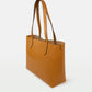 Elba medium size structured tote in vegetable-tanned leather