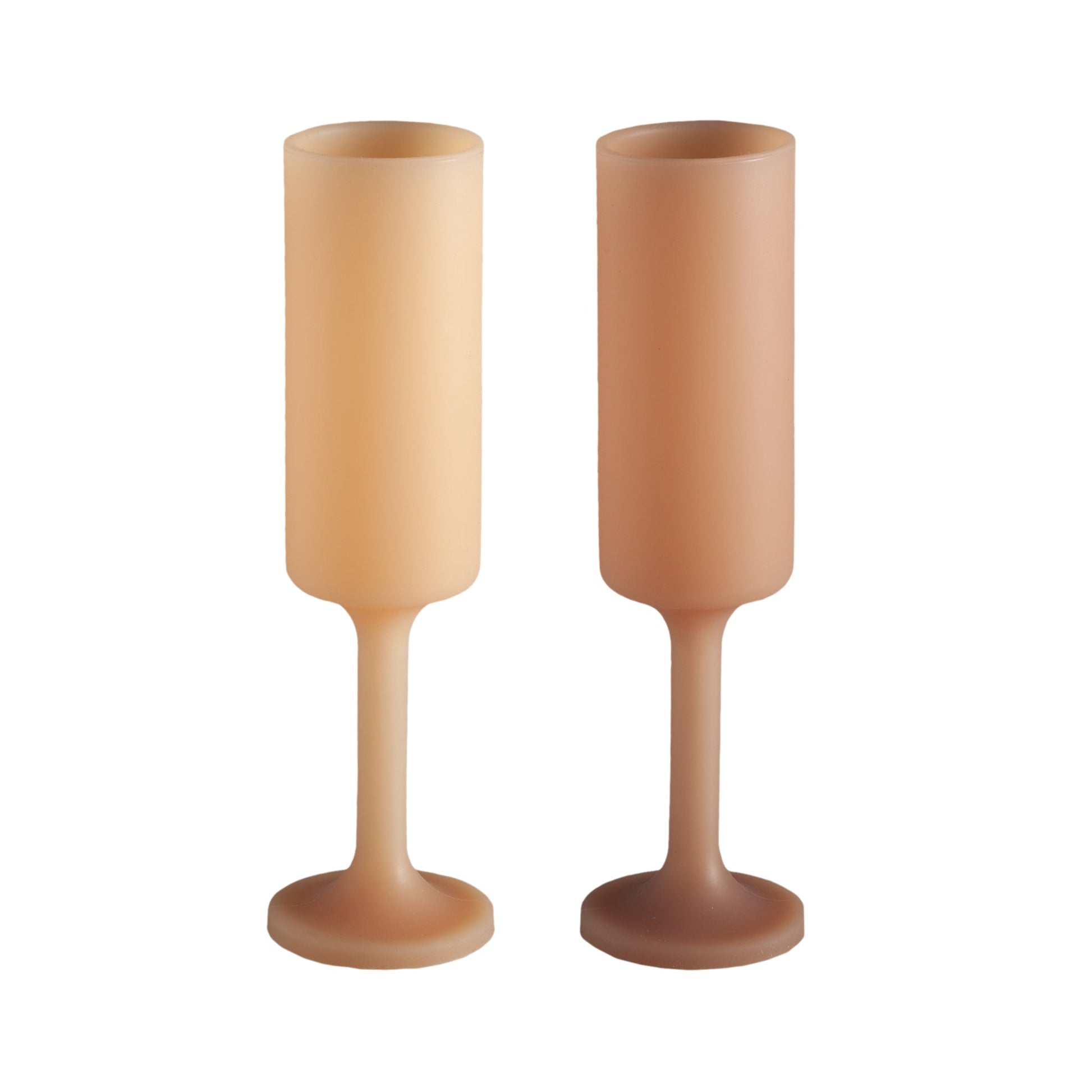Wheat + Oat | Seff | Silicone Unbreakable Champagne Flutes