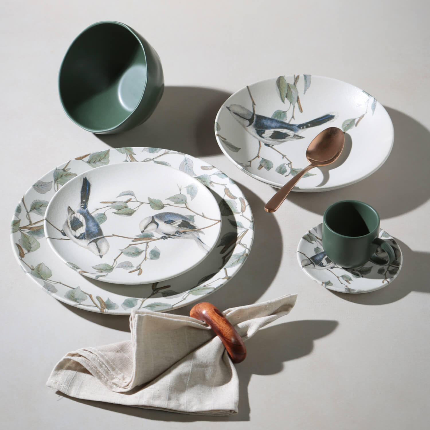 Coffee Cup & Saucer Set of 6