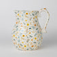 Tula Floral Ceramic Pitcher