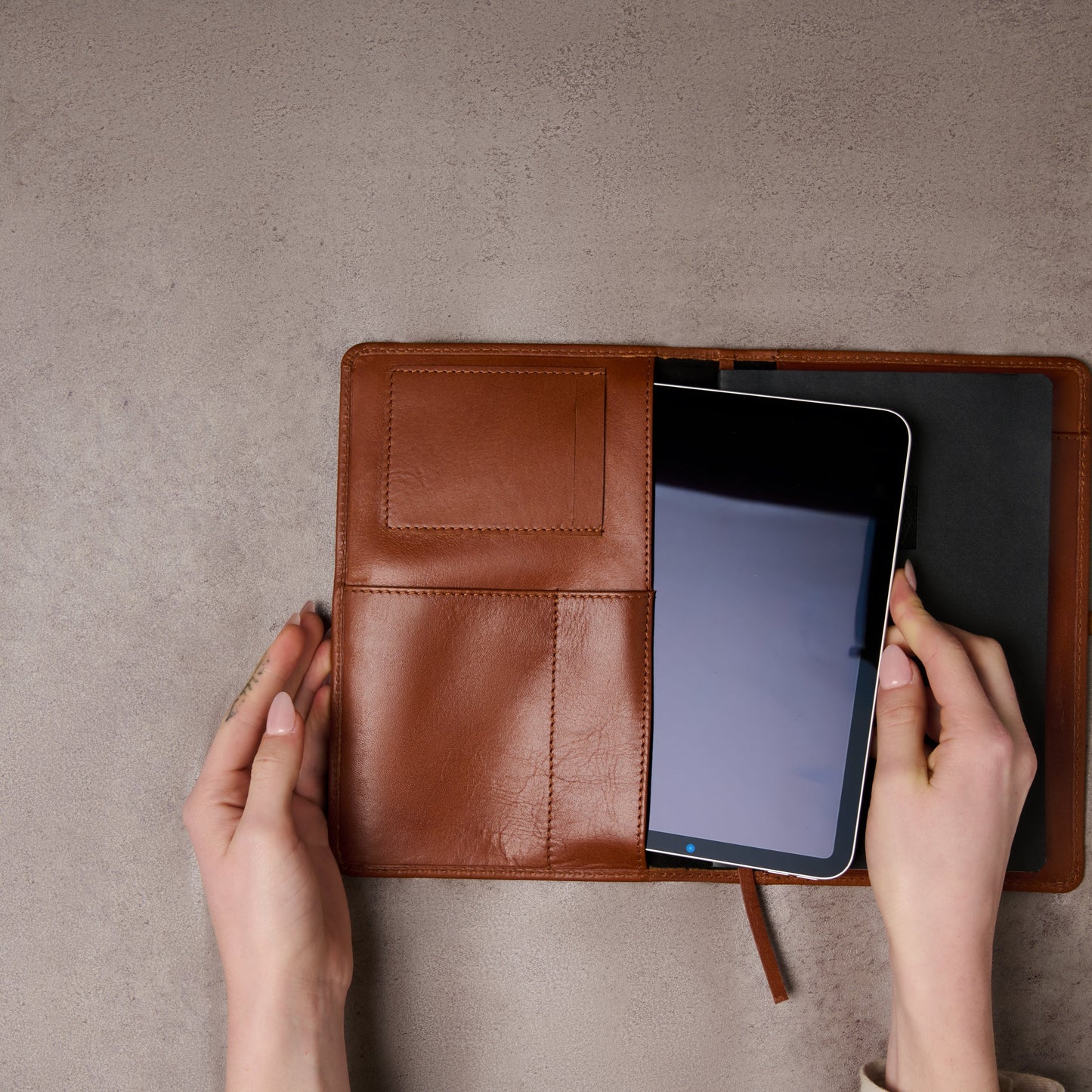 Theodore A5 Leather Journal Cover