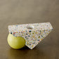 Equilibrium Bright Green & Pink Terrazzo Taper Candle Holder