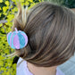 Blue Pumpkin Hair Claw