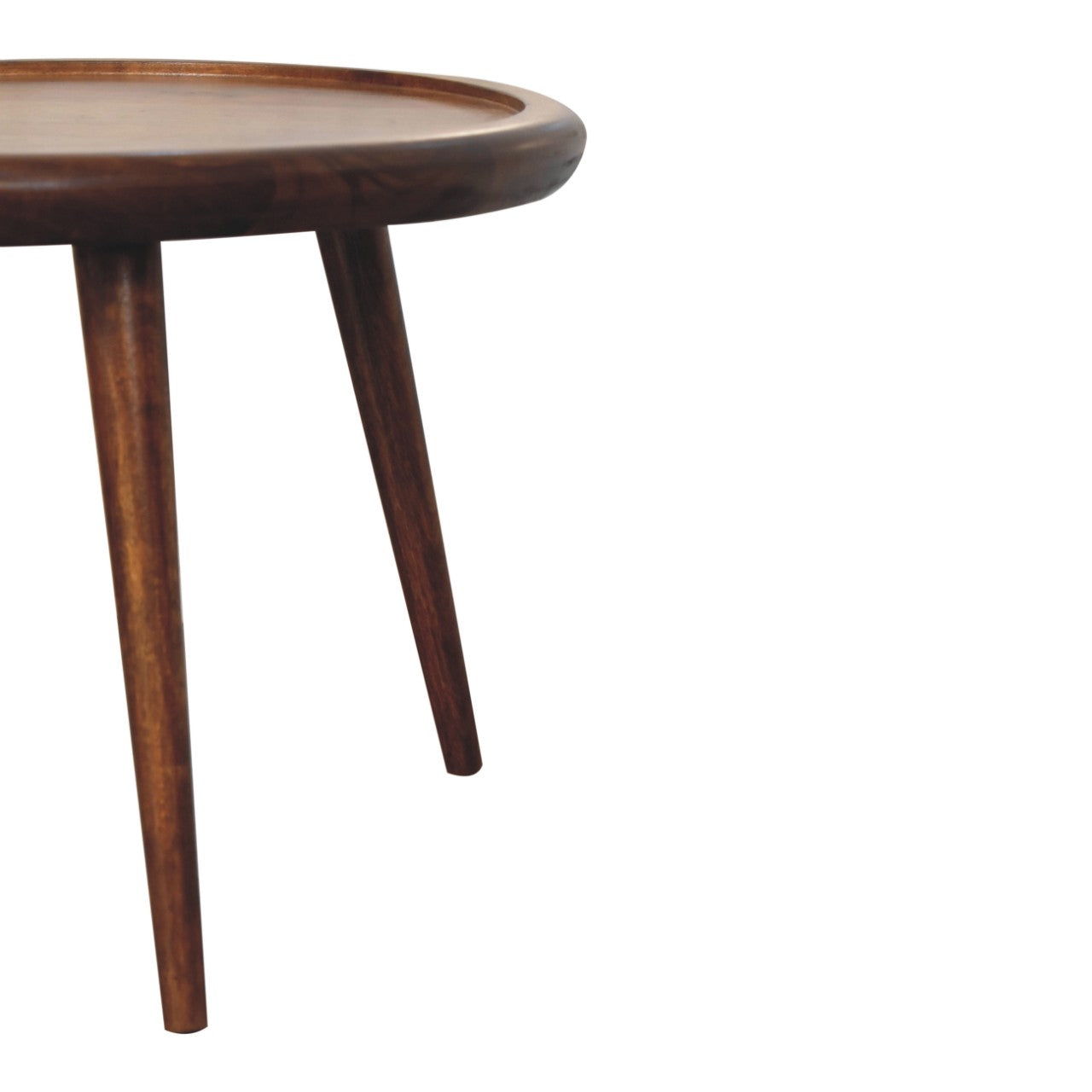 Solid Wood, Chestnut Plate Coffee Table