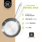 BE | LIVING Essential Series Frying Pans (Triply stainless steel)