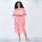 BINARY LEAFLET CAFTAN - BLUSH