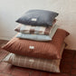 Kyoto Dot Cushion Cover Square - Dusty Blue