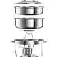Stainless Steel Chafing Dish, 4.5 qts