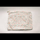 Vintage-Inspired Floral Pouch- Confetti
