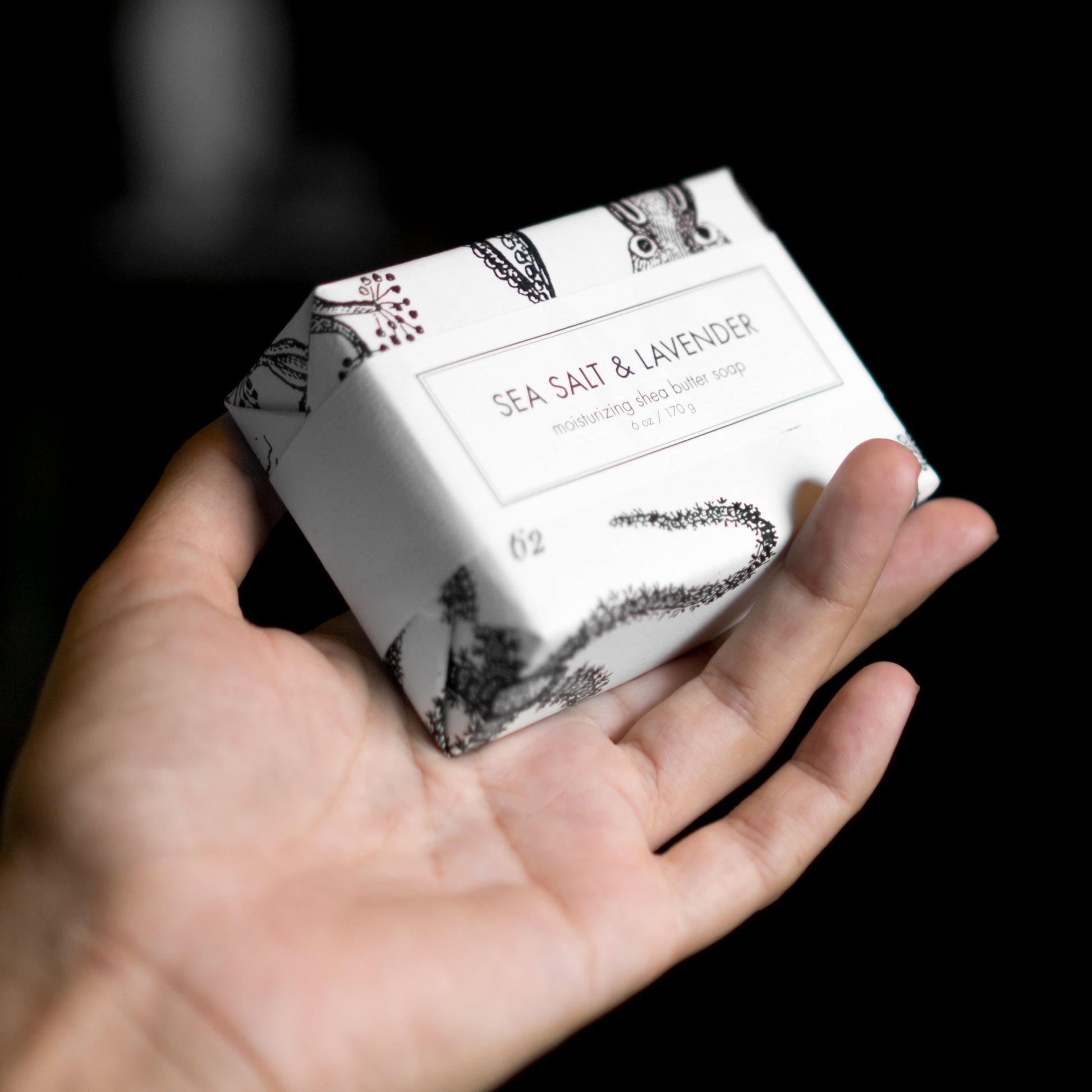 Sea Salt & Lavender - Shea Butter Soap