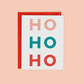 HO HO HO Santa Claus Christmas Card-Boxed Set of 8 Cards