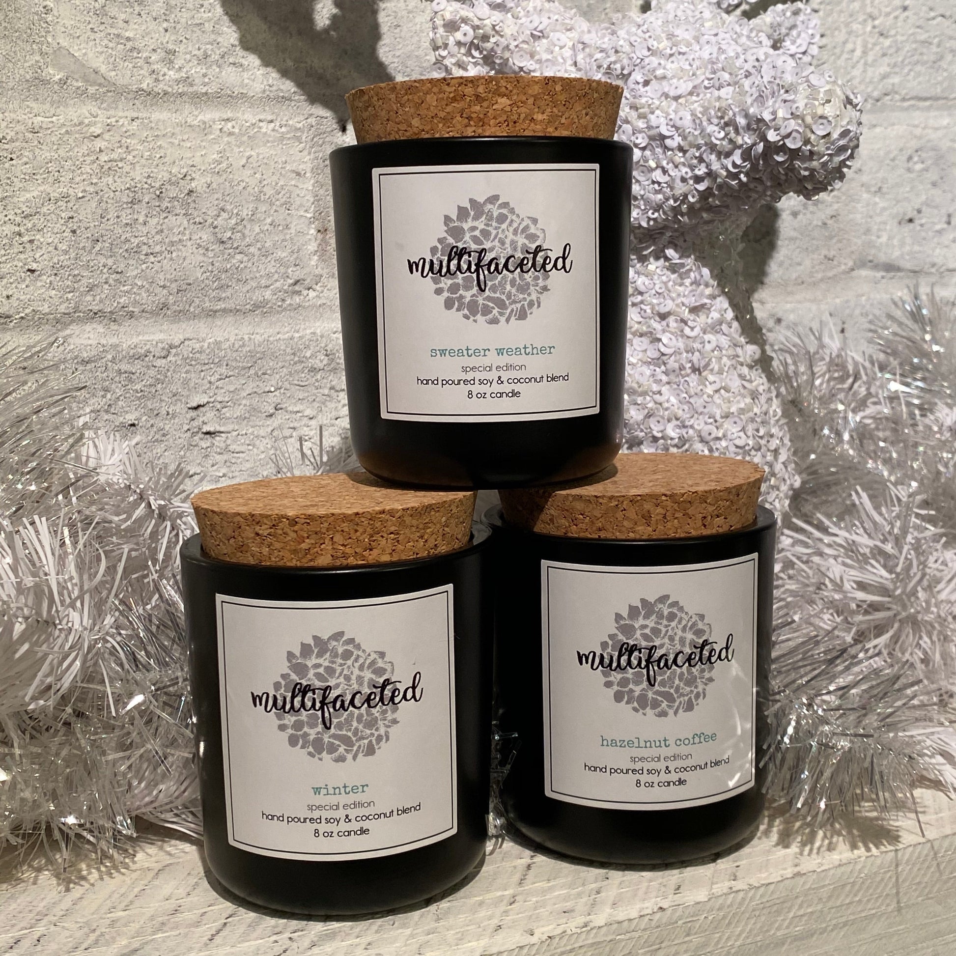 Gingerbread Scent Candle - Eco-Friendly 8 oz.
