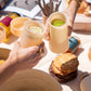 wheat + oat | stegg |  silicone unbreakable highball glasses
