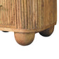 Artisan Furniture Solid Wood Aurora Marble Bedside