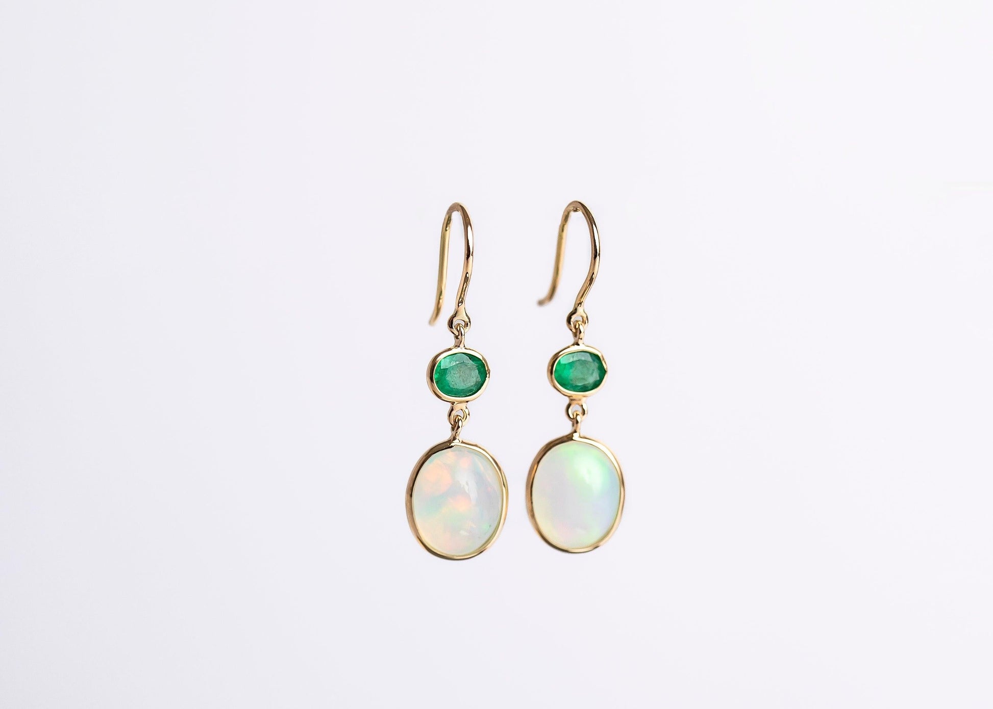 Emerald Radiance Earrings