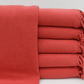 Poppy Stone-Washed Towel/Throw Blanket