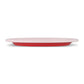 S/4 Enamel Dinner Plate  - Two Tone