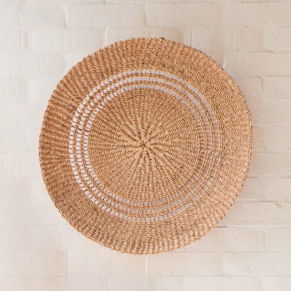 Open Weave Wall Baskets, Large