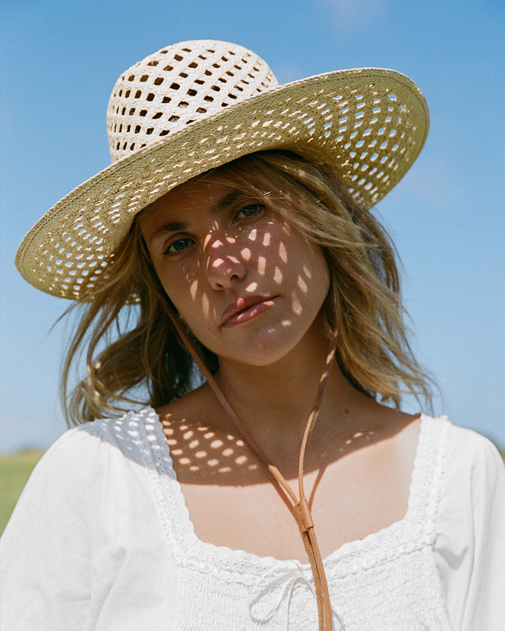 [WS] La Ranchera Cut-Out Straw Hat