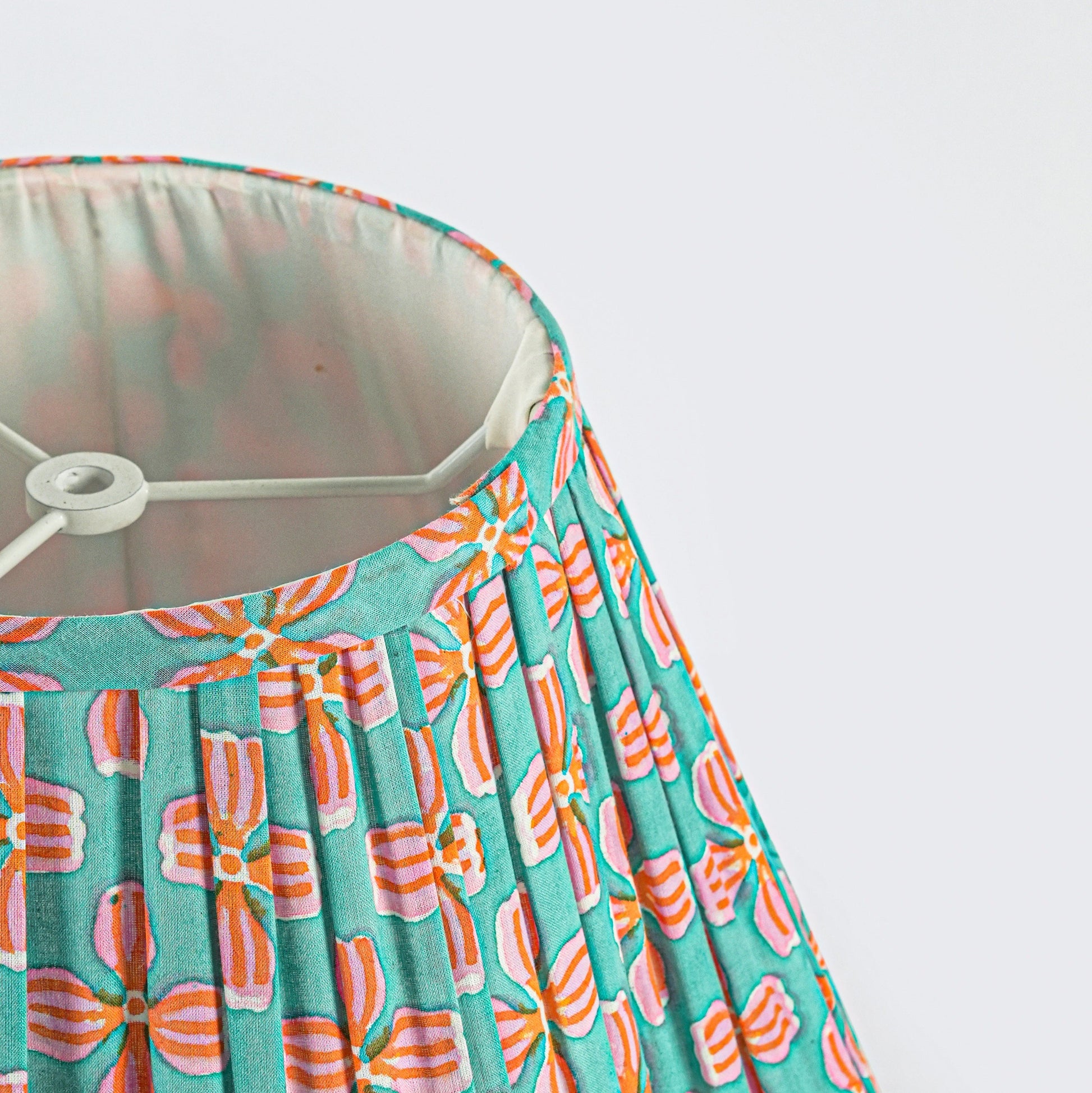 Petals Handblocked Lampshade