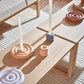 Savi Ceramic Candleholder Midnight Blue - High