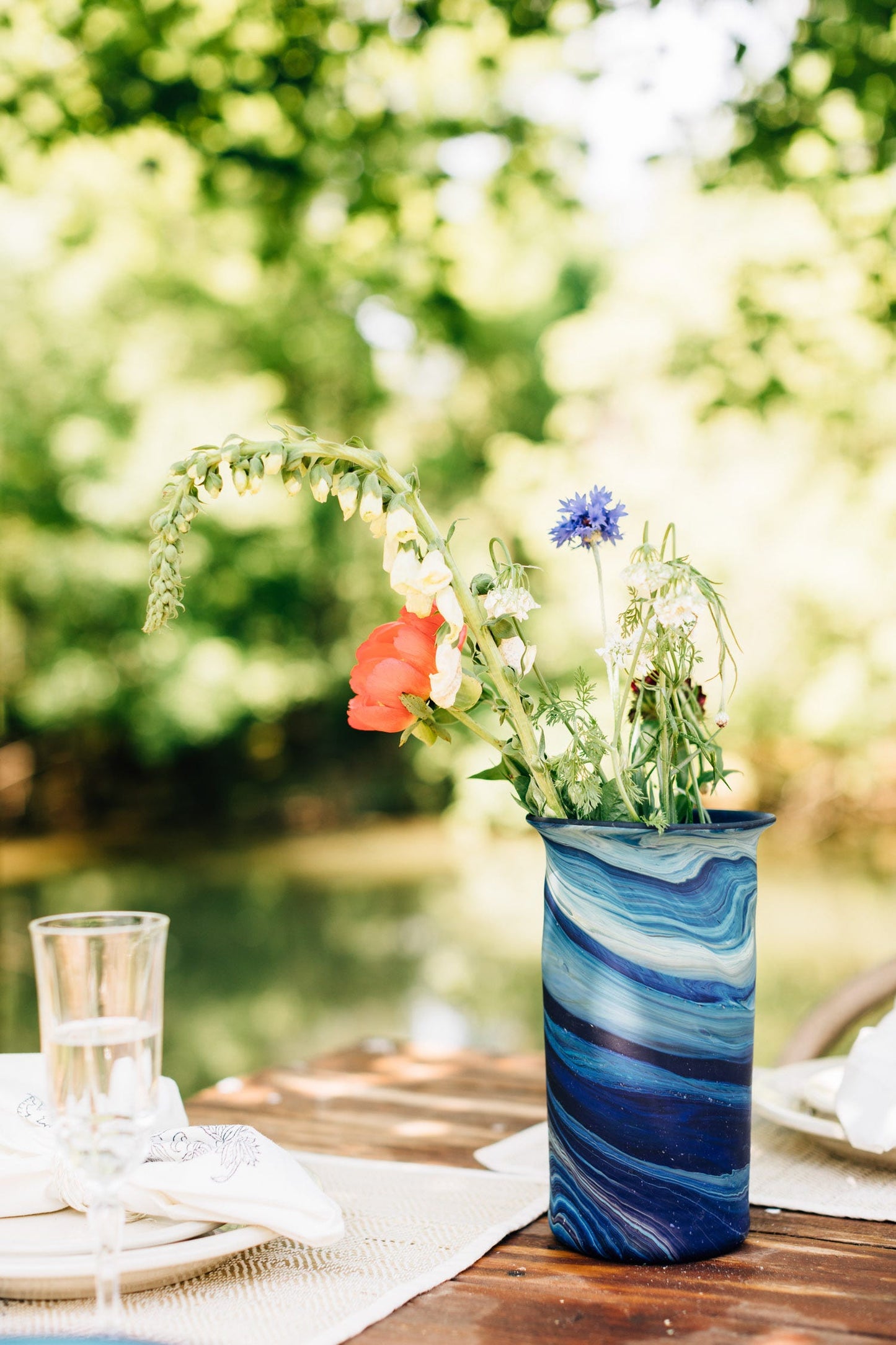 Phoenician Glass Vase
