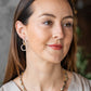 Mixed Metal Organic Bead Necklace