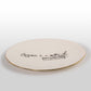 “Elegance Is A Matter Of Personality” Jean Paul Gaultier - Large Platter with Quote - In Stock
