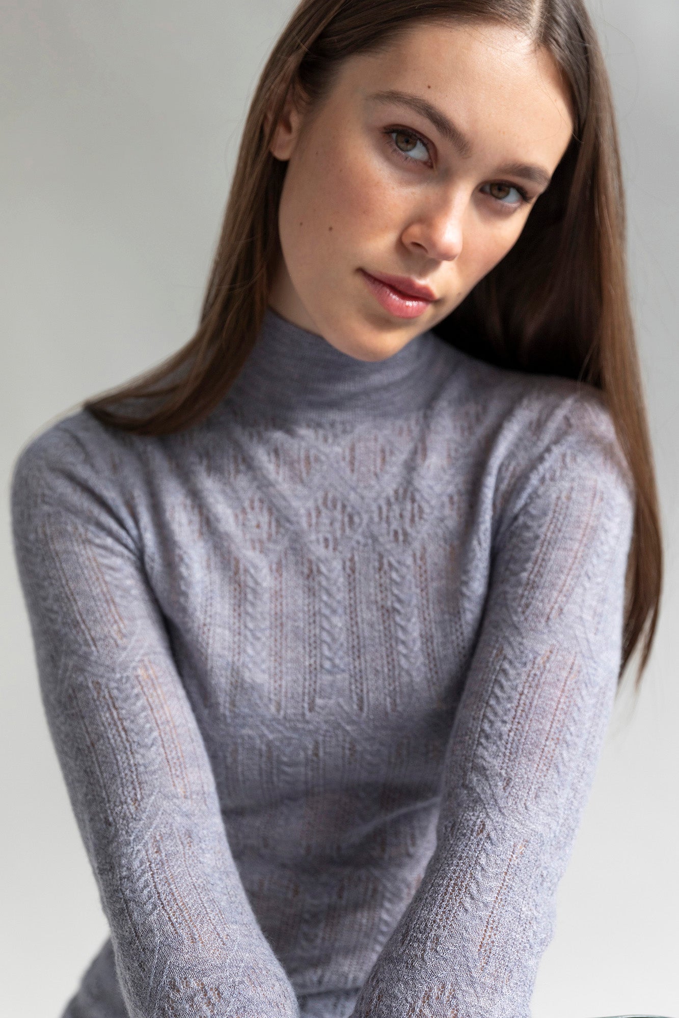 ELISE PULLOVER - GLINT GREY