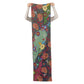 Reversible Garden Patchwork Scarf – Rustic Indigo