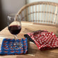 Reusable Cotton Cocktail Napkins 8x8 in (Set of 4) - Delancy