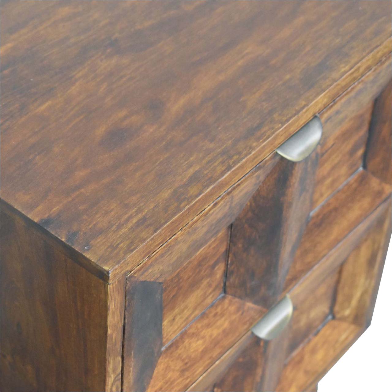 Solid Wood Quad Nightstand