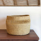 Mixed Weave Natural Planter Basket - Small