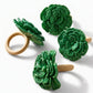 S/4 Buriti Flower Napkin Ring