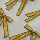 S/4 Moñitas Yellow Napkin Ring - Canary Yellow