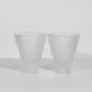 ZAI Glass Tumbler in Frosted