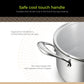 BE | LIVING CIRCLAD Series Casserole with Lid 5 qt / 8.5"/ 24 cm