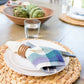 YIN YANG Handwoven Napkins - Set of 4. Cotton - Fair Trade - Artisan Made