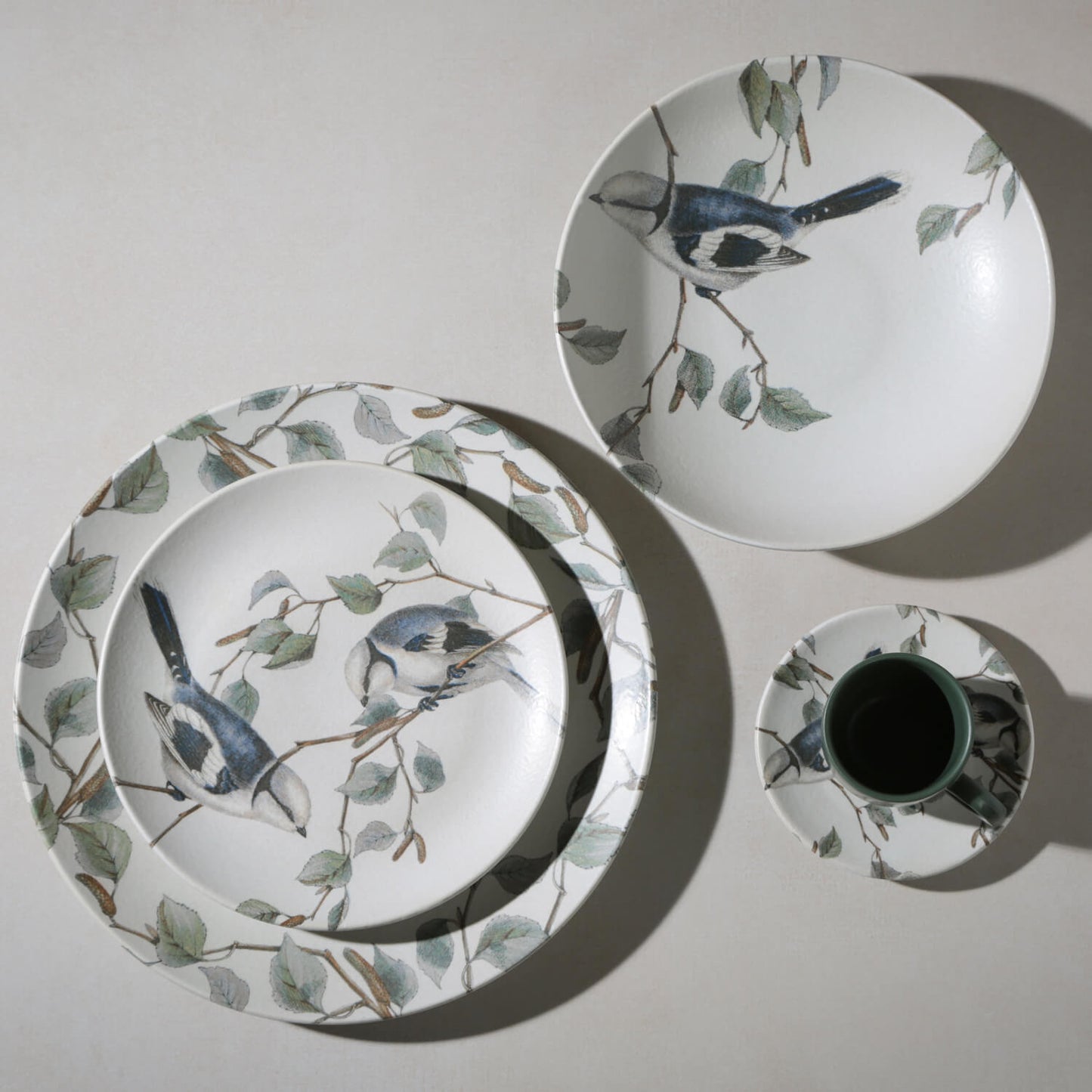 Coffee Cup & Saucer Set of 6